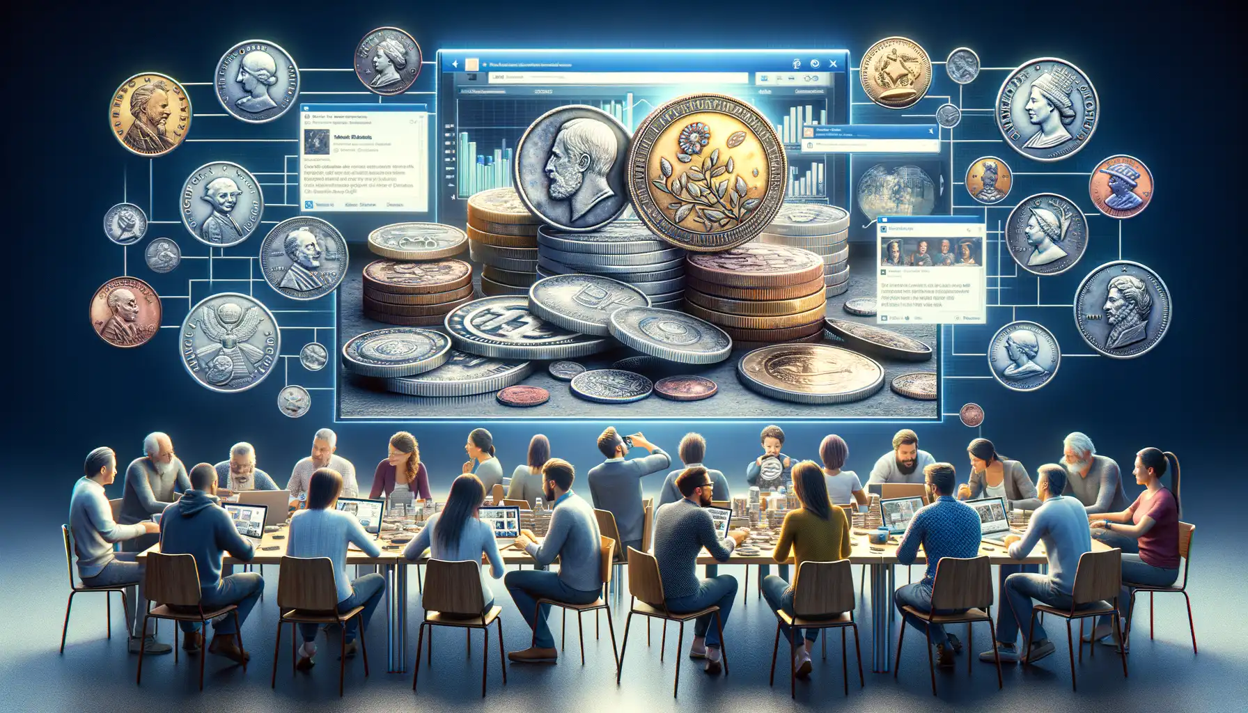 How Social Media is Transforming Coin Collecting