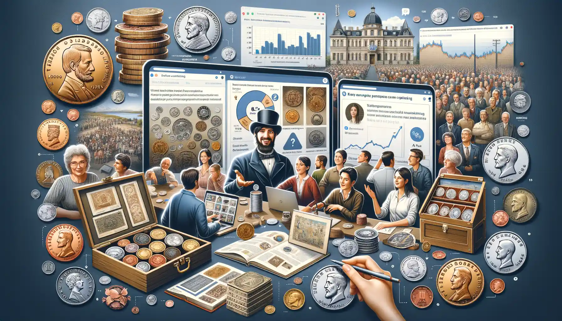 How to Create Engaging Social Media Content for Coin Collectors