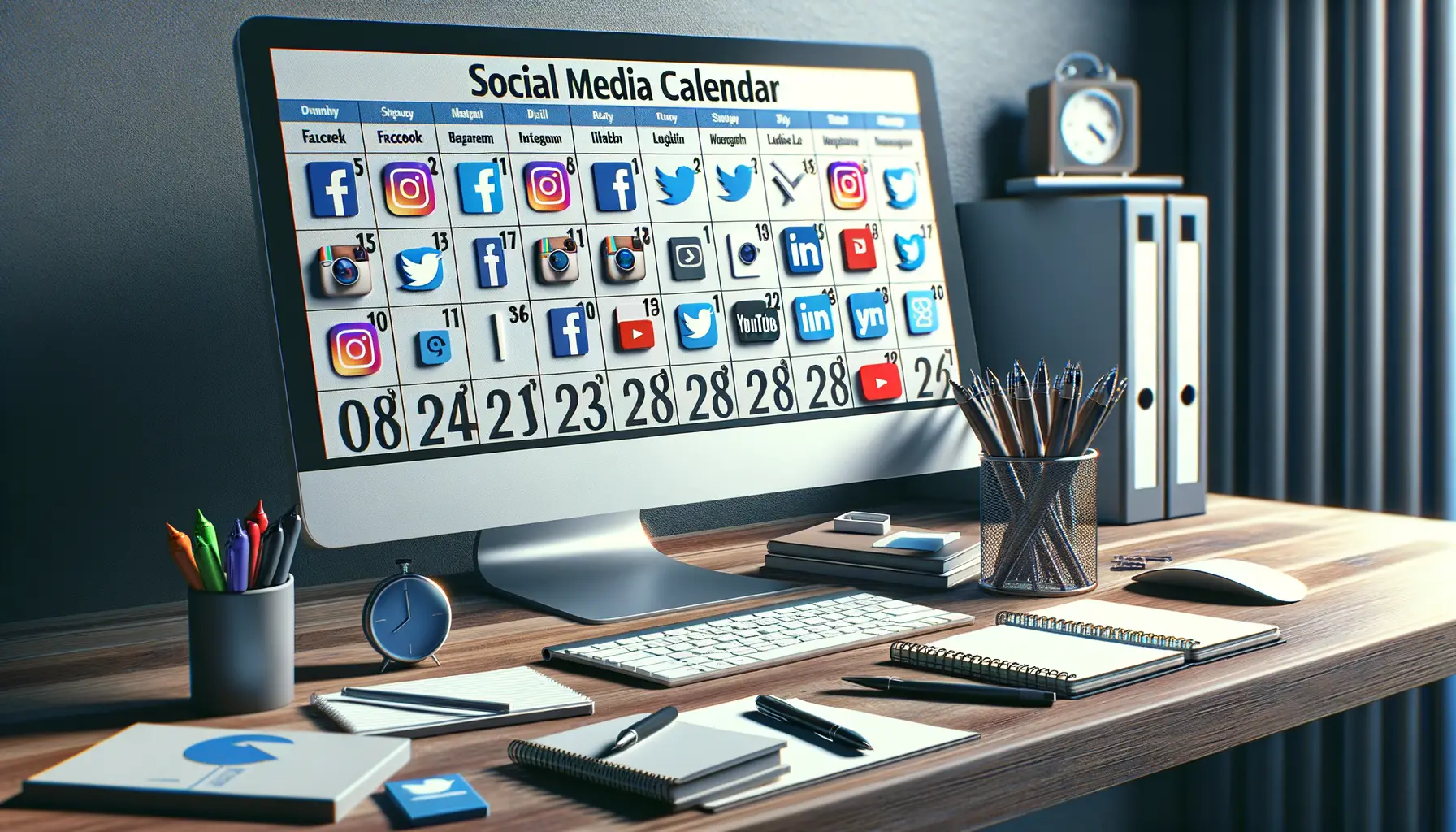 Creating a Social Media Calendar for Your Coin Business